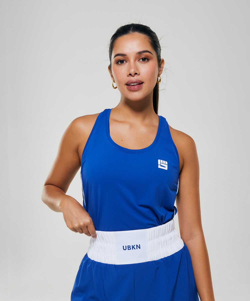 LEGACY Boxing Racer Tank in Competition Blue