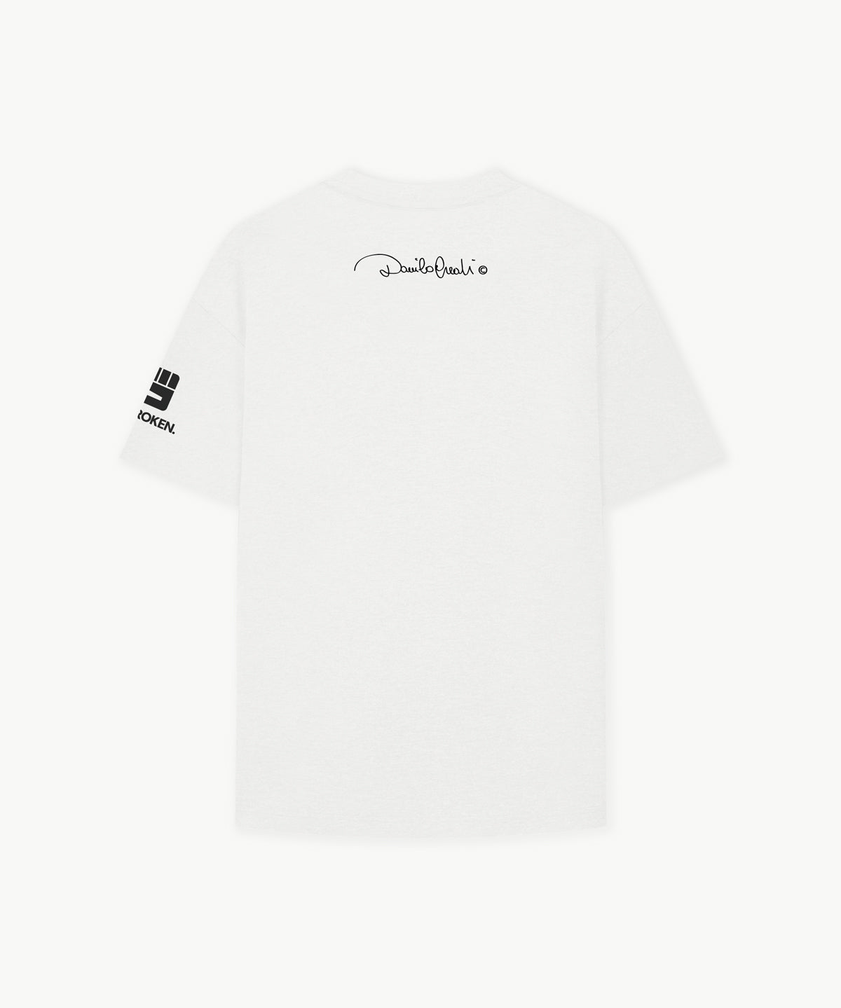 DANILO CREATI x UNBROKEN Classic Tee in White