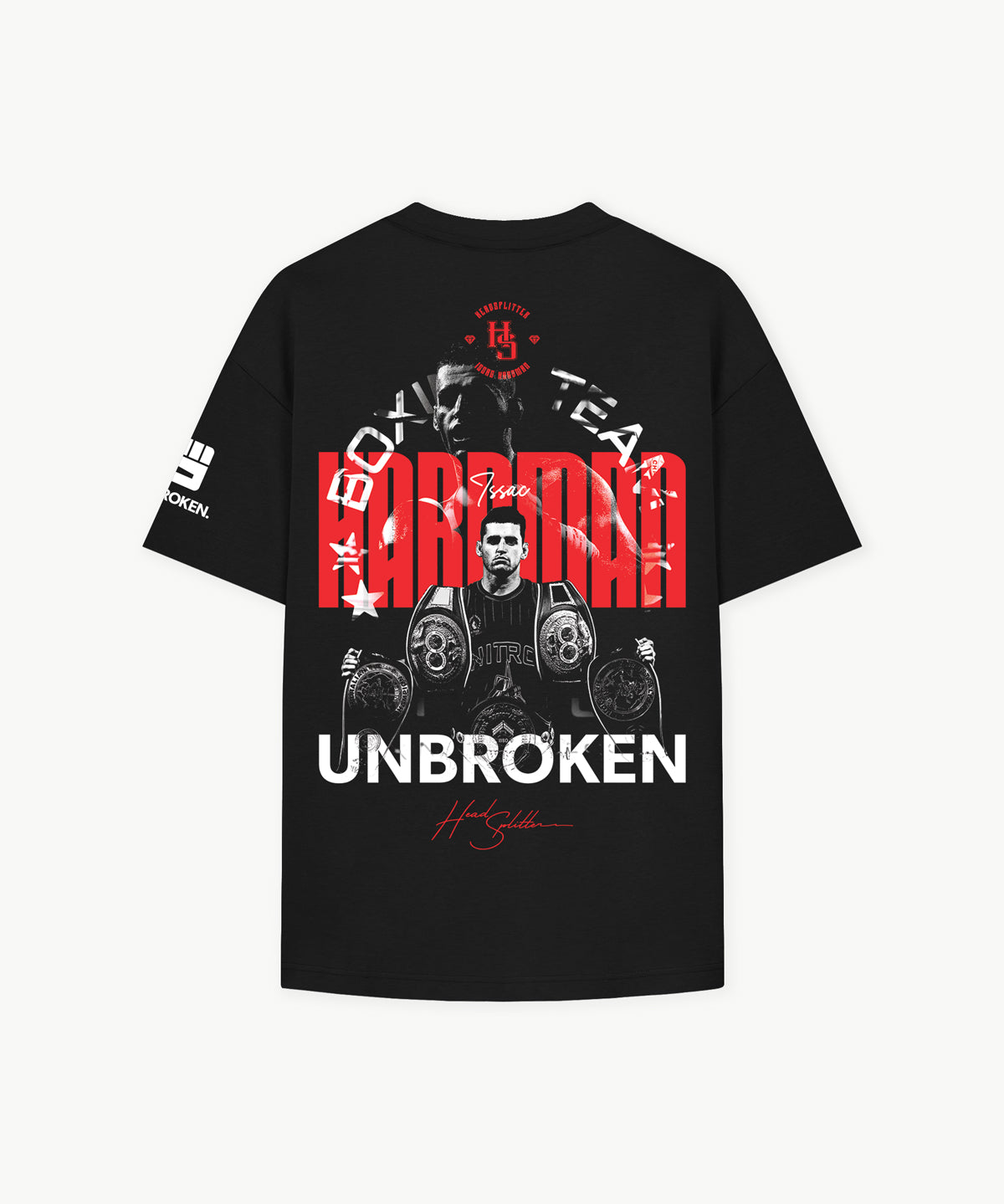 ISSAC HARDMAN x UNBROKEN Classic Tee in Black