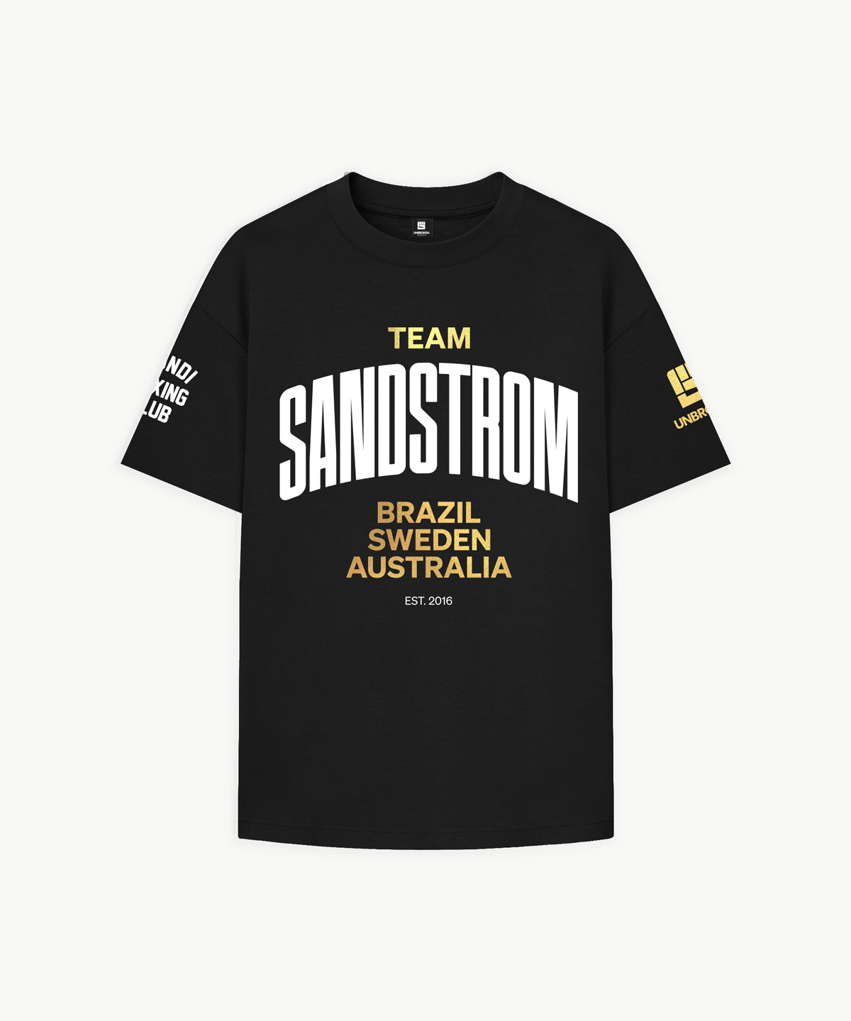 PRE-ORDER | LINN SANDSTROM x UNBROKEN Classic Tee in Black