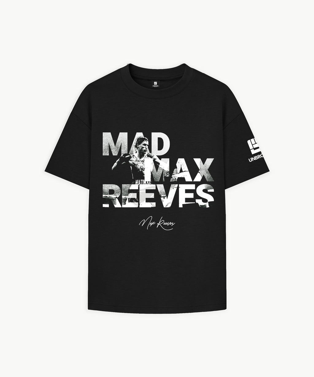 Max Reeves Color Scheme MAX REEVES x UNBROKEN Classic Tee in Black – UNBROKEN