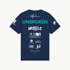 ARLENE BLENCOWE x UNBROKEN Performance Tee in Navy