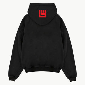 KOEN MAZOUDIER x UNBROKEN Pullover Hoodie in Black
