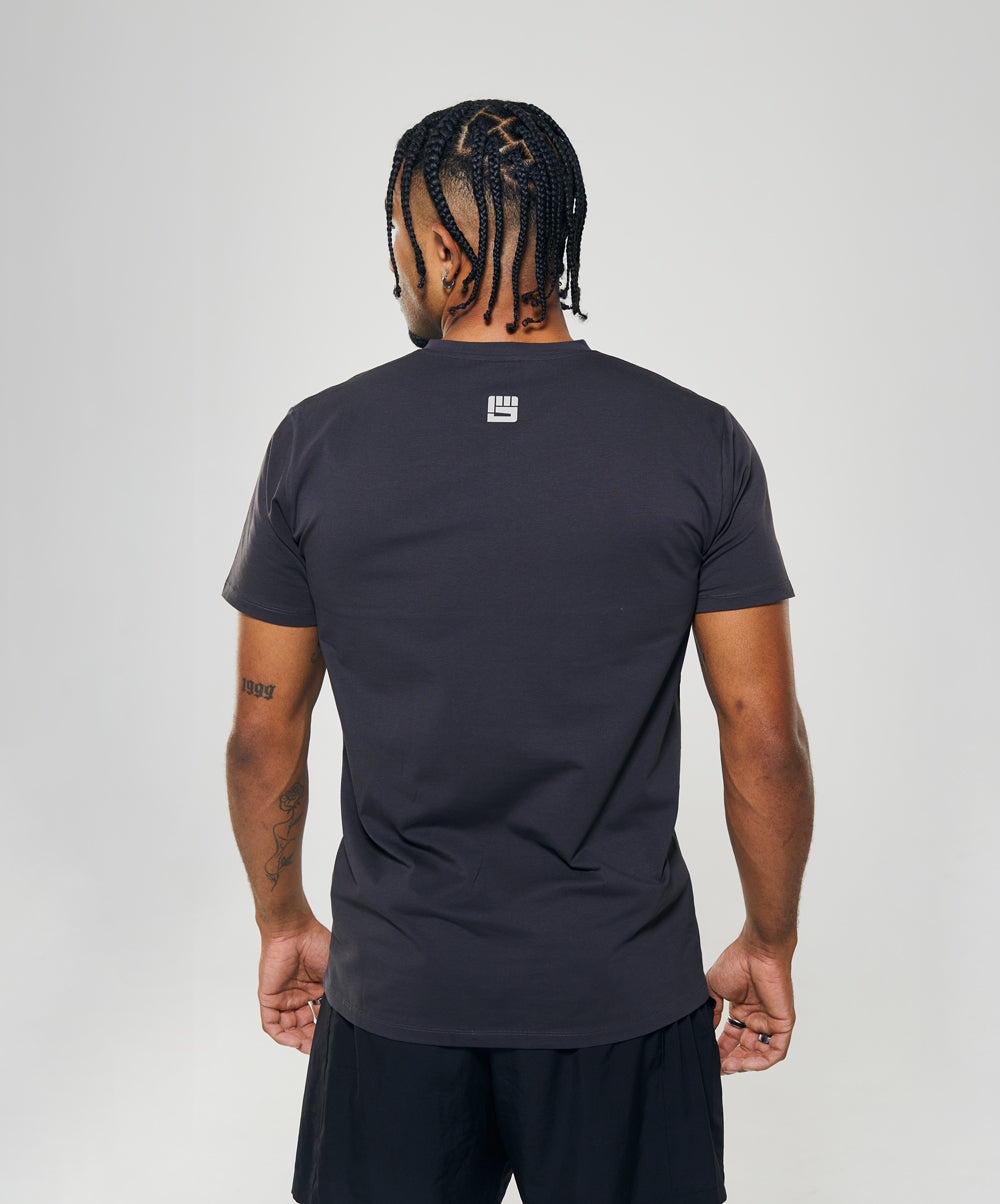 FEINT Performance Tee in Charcoal