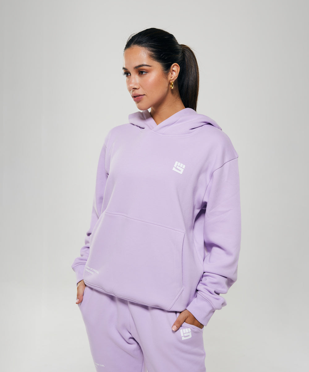 FEINT Pullover Hoodie in Lavender