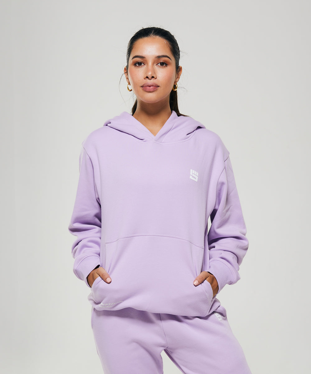 FEINT Pullover Hoodie in Lavender