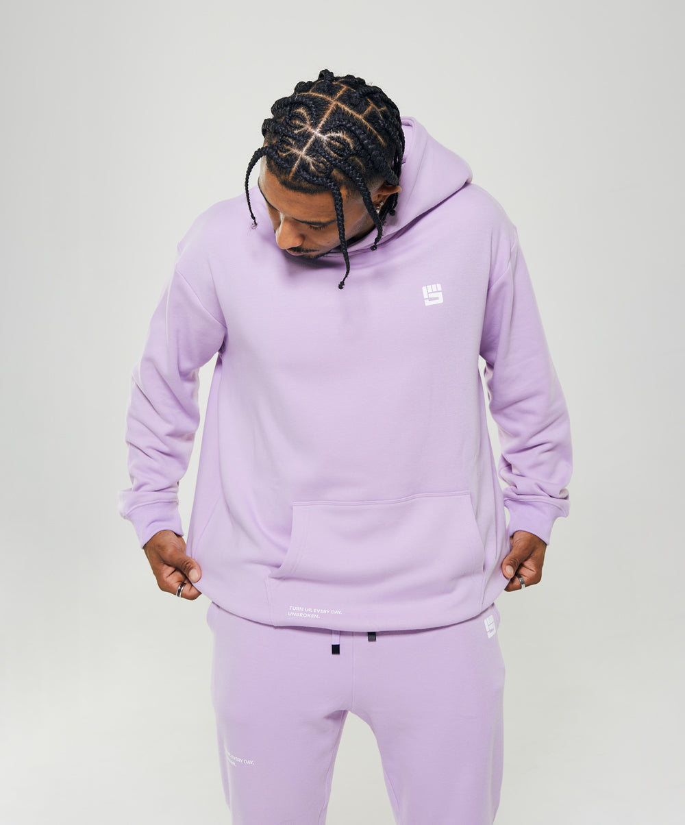 FEINT Pullover Hoodie in Lavender