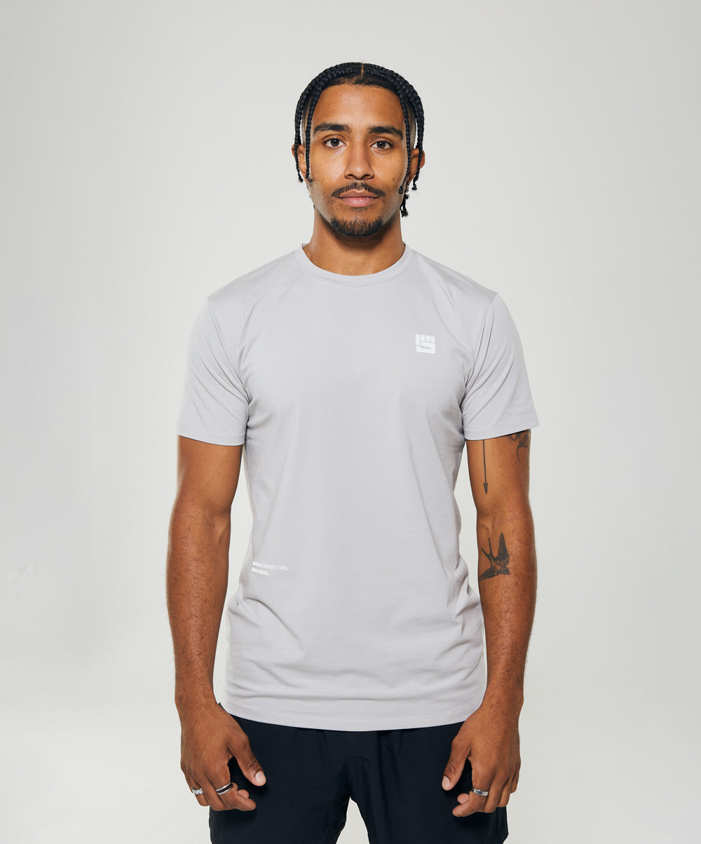 FEINT Performance Tee in Smoke