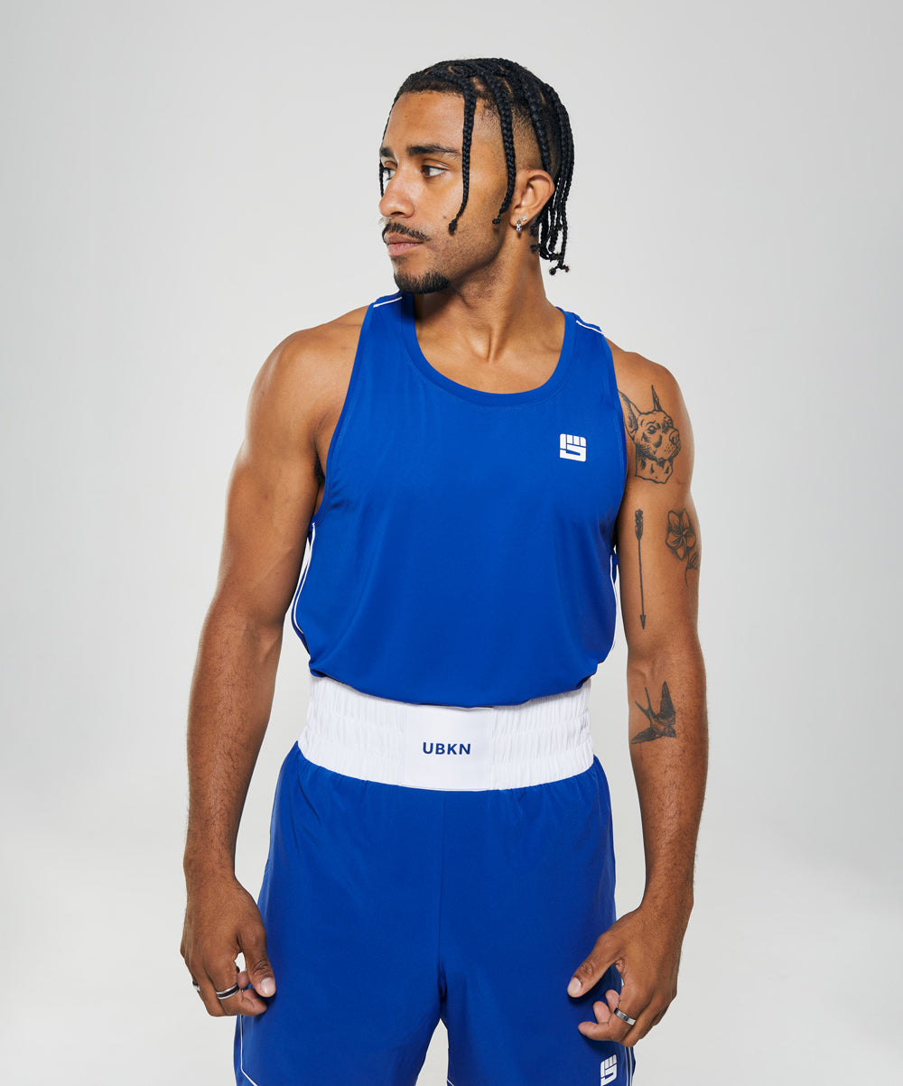 LEGACY Boxing Singlet in Competition Blue
