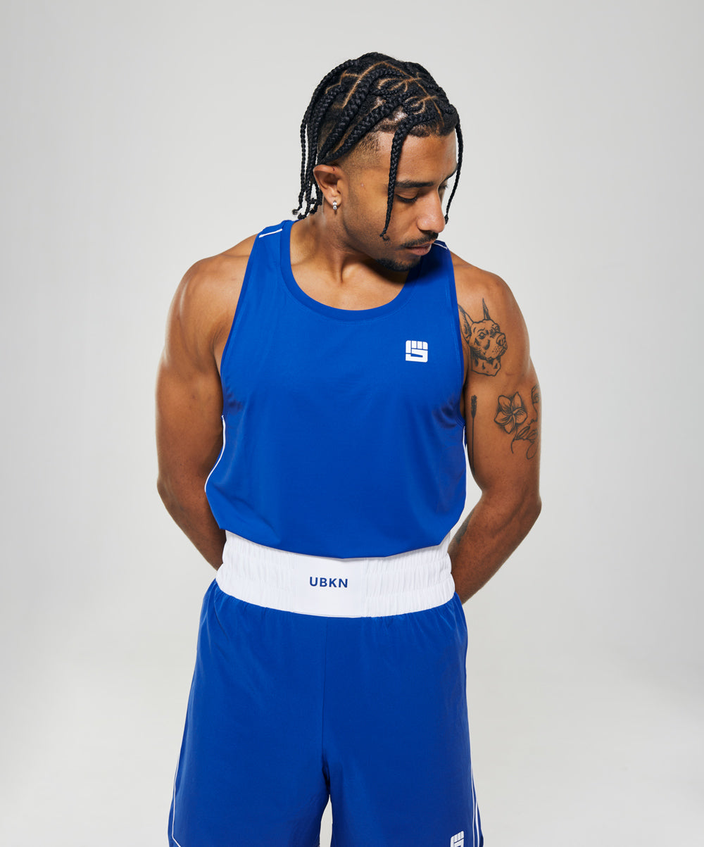 LEGACY Boxing Singlet in Competition Blue