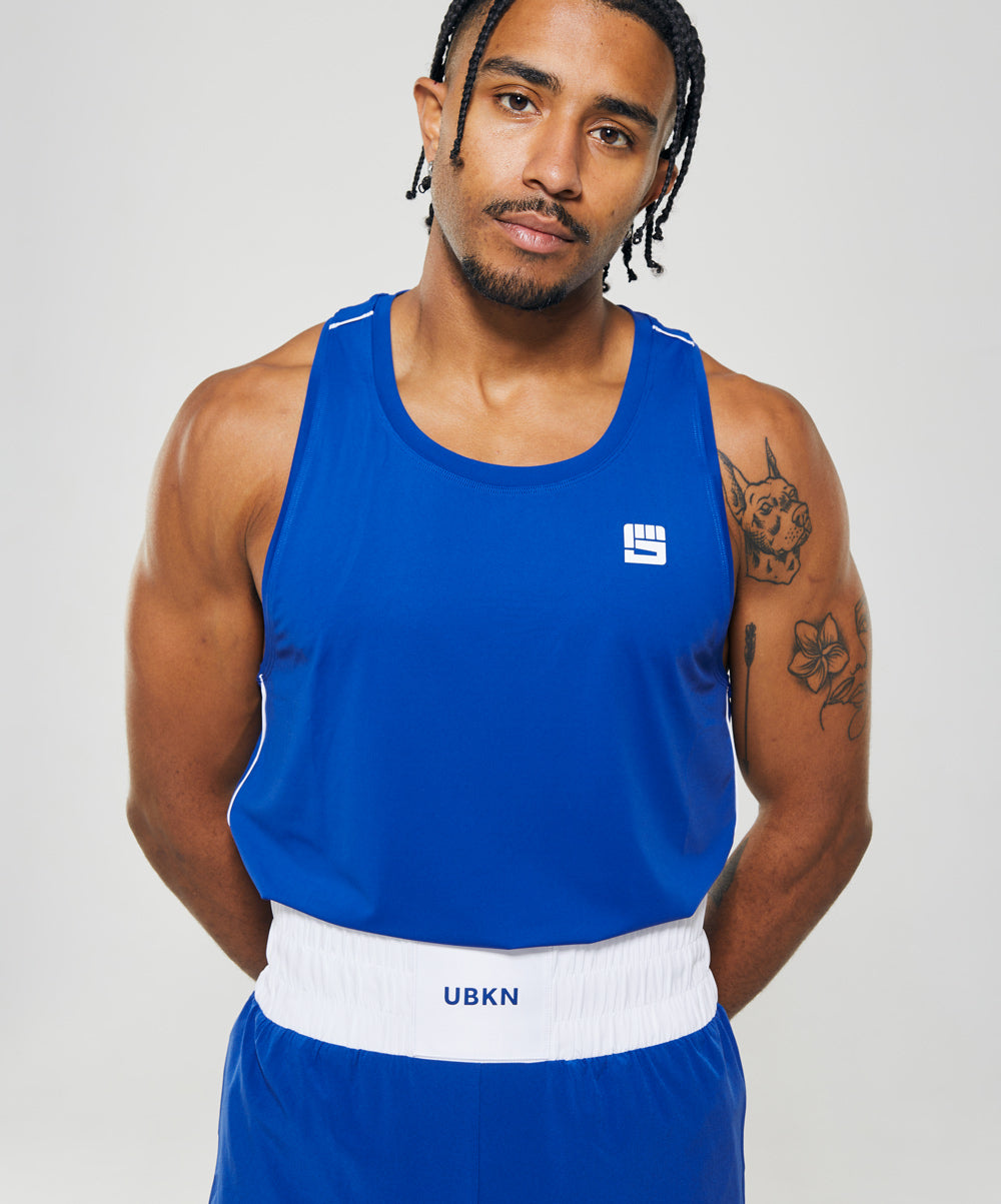 LEGACY Boxing Singlet in Competition Blue