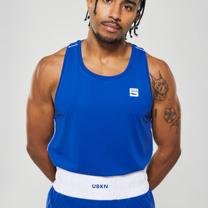 LEGACY Boxing Singlet in Competition Blue