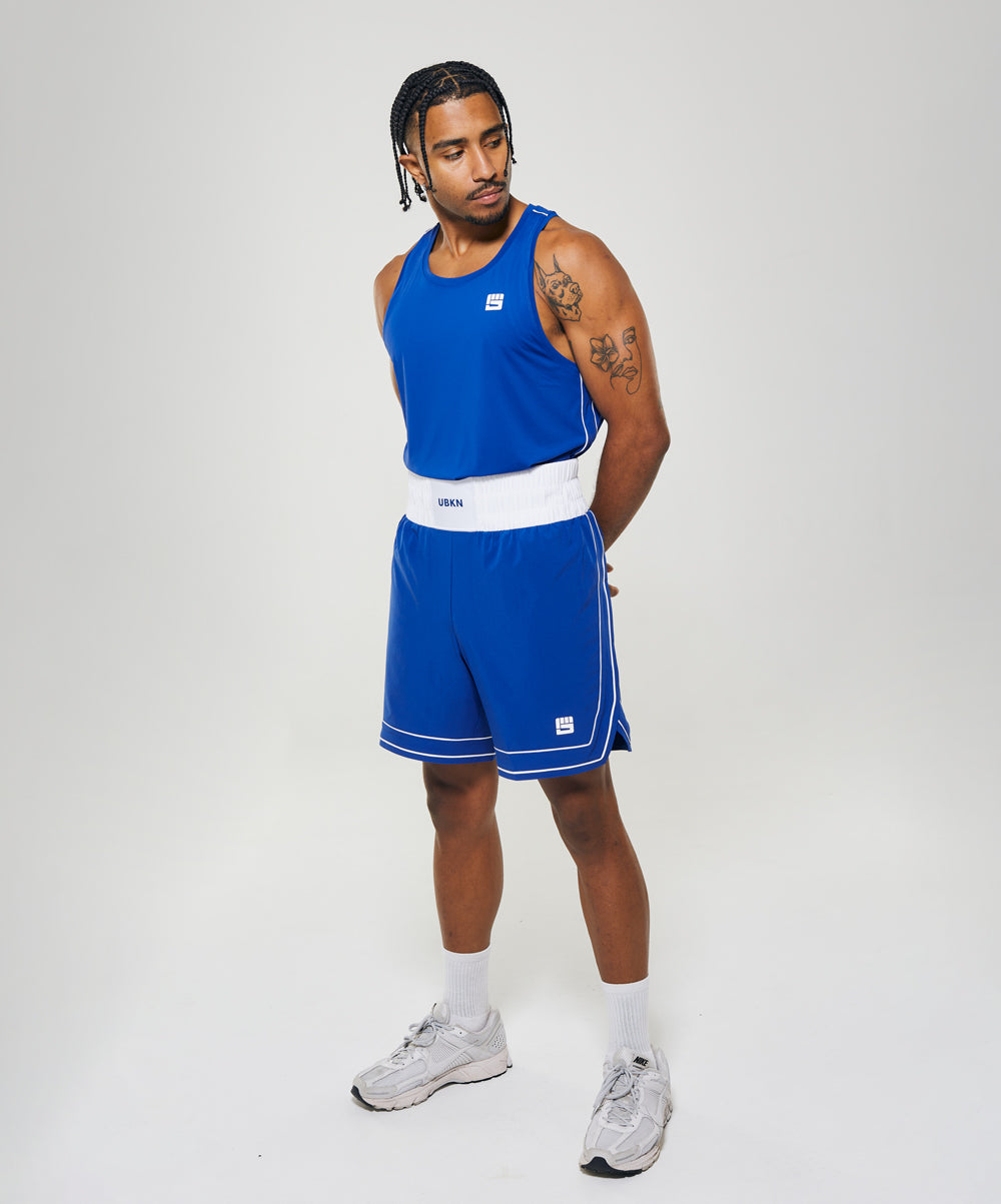 LEGACY Boxing Singlet in Competition Blue