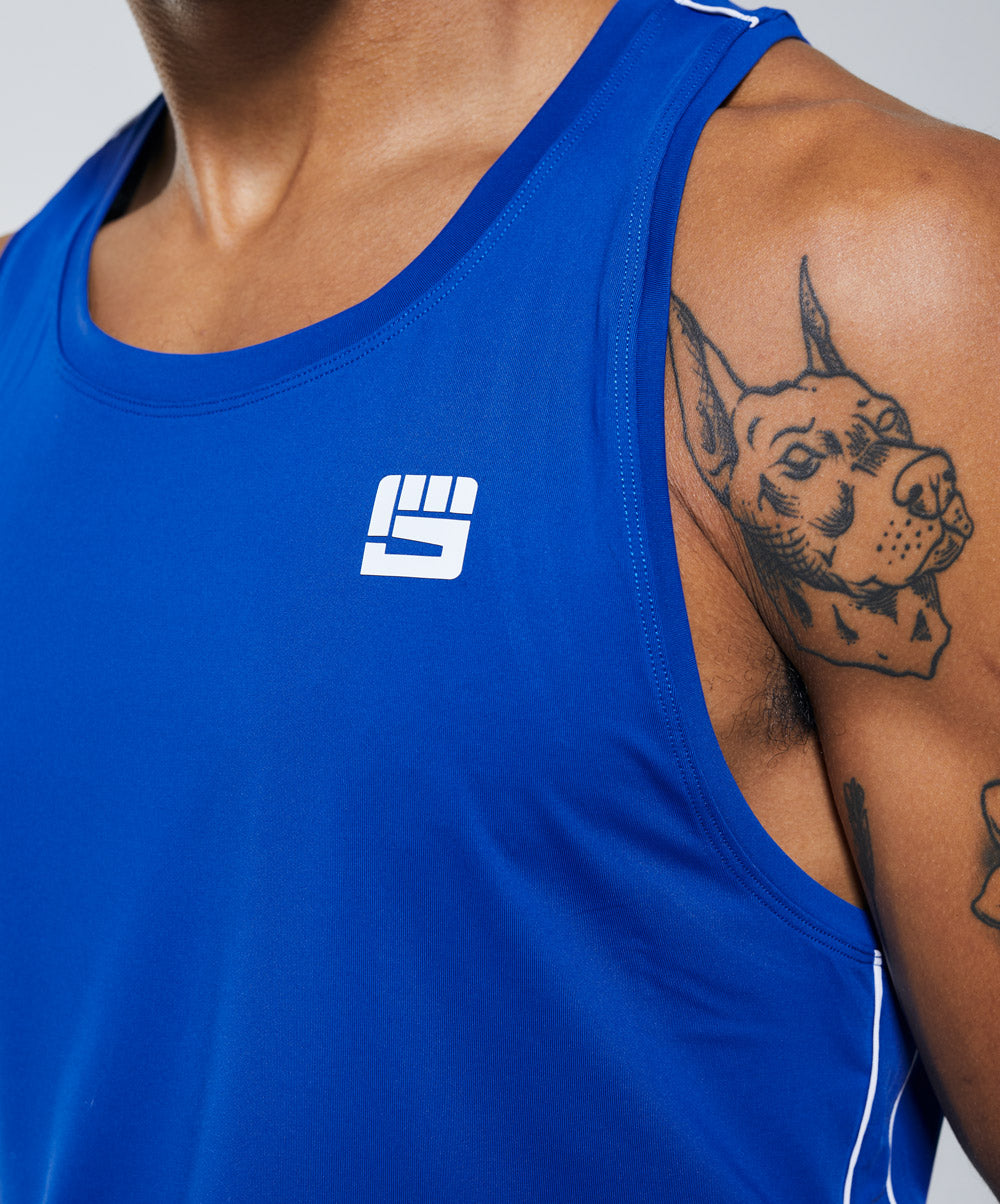 LEGACY Boxing Singlet in Competition Blue