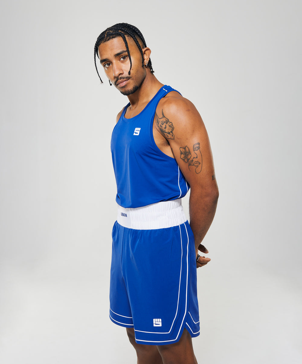 LEGACY Boxing Singlet in Competition Blue