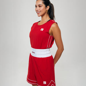 LEGACY Women's Boxing Tank in Competition Red