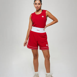 LEGACY Women's Boxing Tank in Competition Red