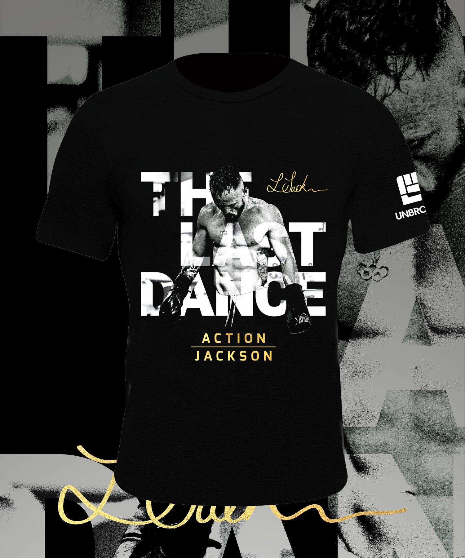 PRE ORDER – LUKE JACKSON Performance Tee in Black