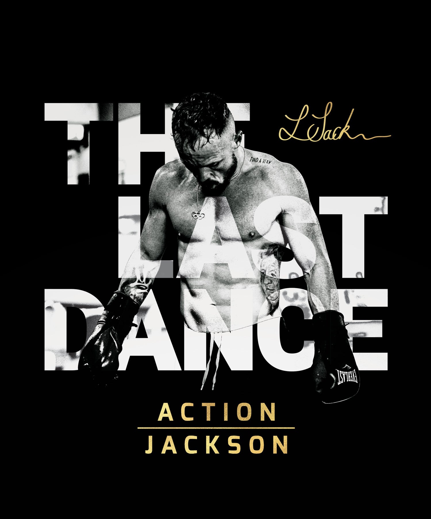 PRE ORDER – LUKE JACKSON Performance Tee in Black