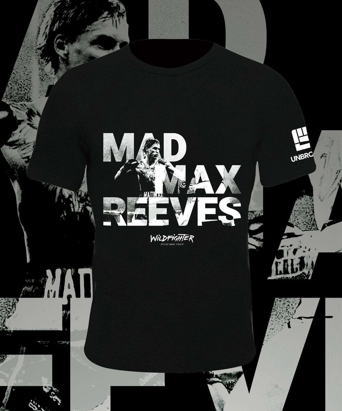 Max Reeves Color Scheme MAX REEVES Performance Tee in Black – UNBROKEN