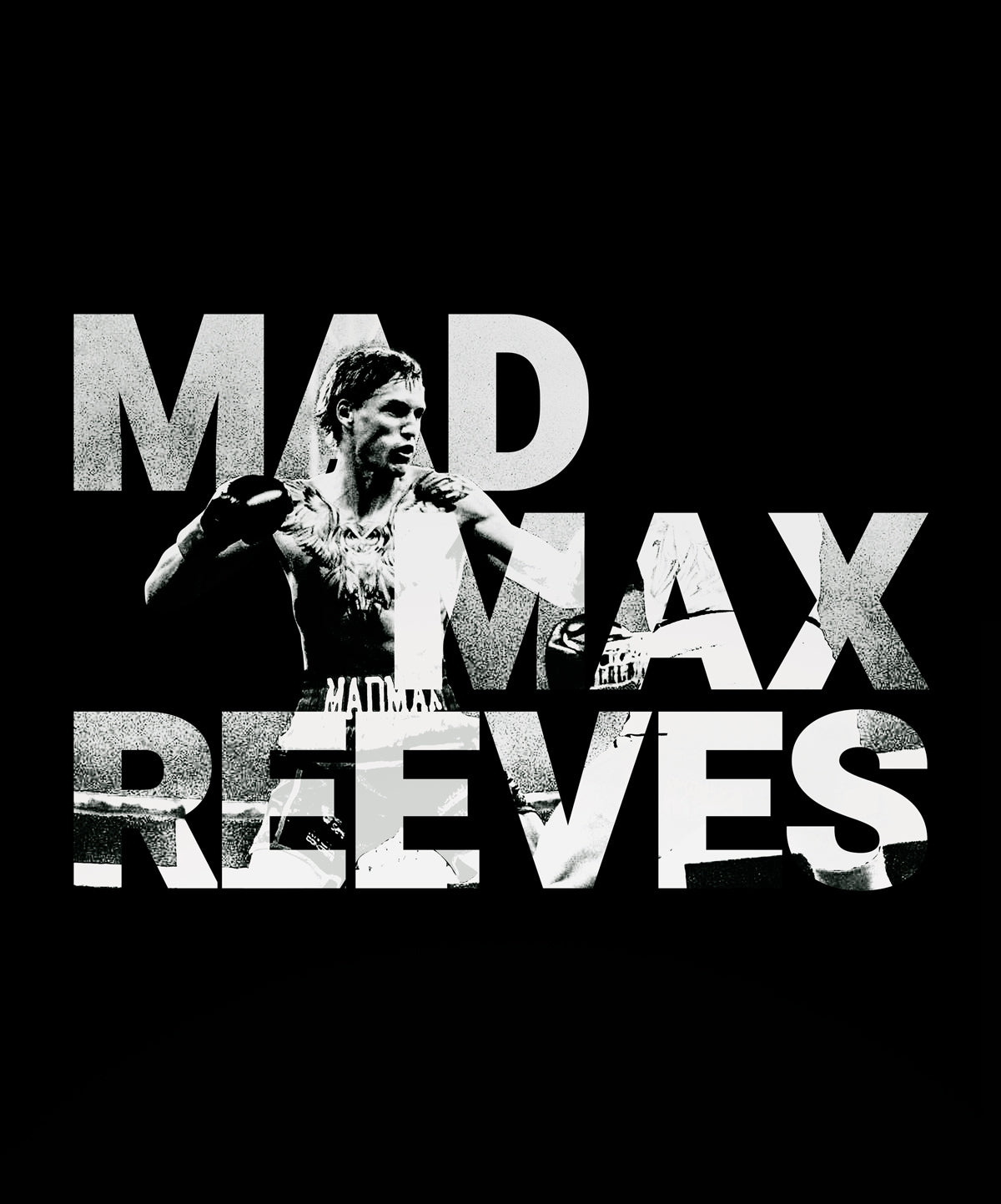 MAX REEVES Performance Tee in Black