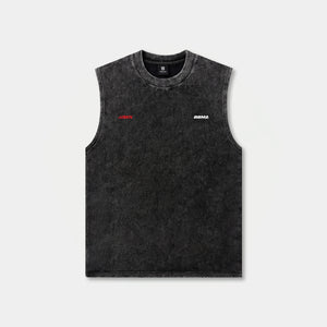 UBKN x BBMA Heavy Oversized Tank in Black Wash