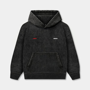 UBKN x BBMA Pullover Hoodie in Black Wash