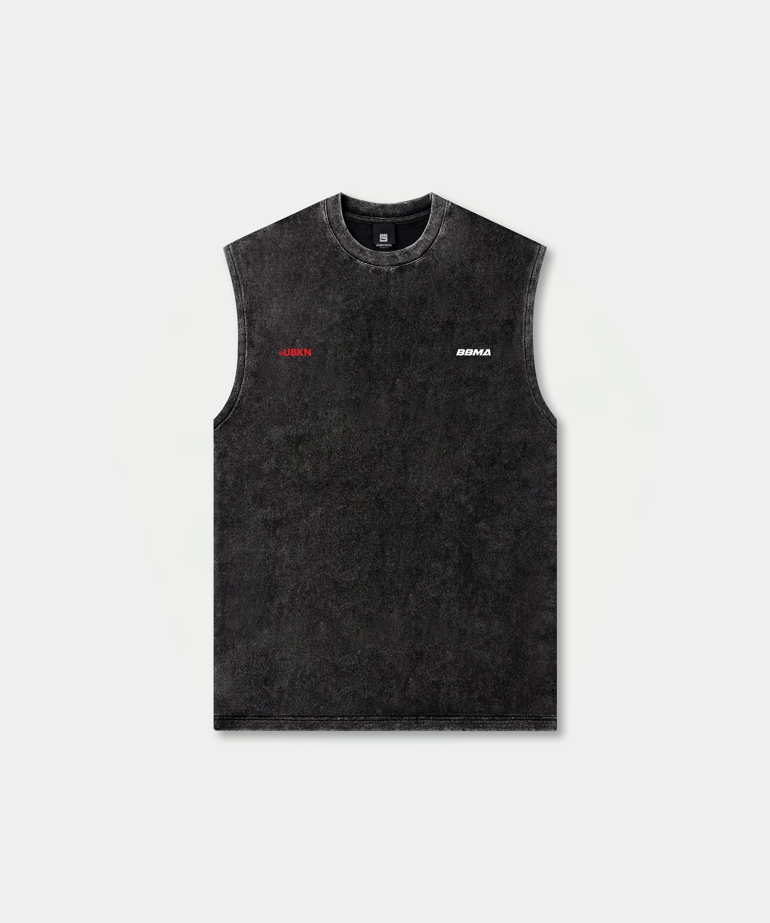 UBKN x BBMA Training Tank in Black Wash