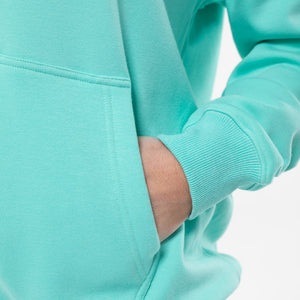 UBKN Pullover Hoodie in Aqua