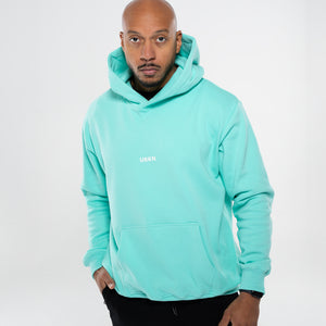 UBKN Pullover Hoodie in Aqua