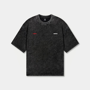 UBKN x BBMA Heavy Oversized Tee in Black Wash