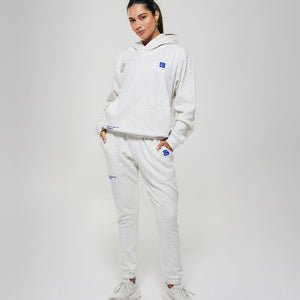 UNBROKEN BOXING Sweatpant in Heather White