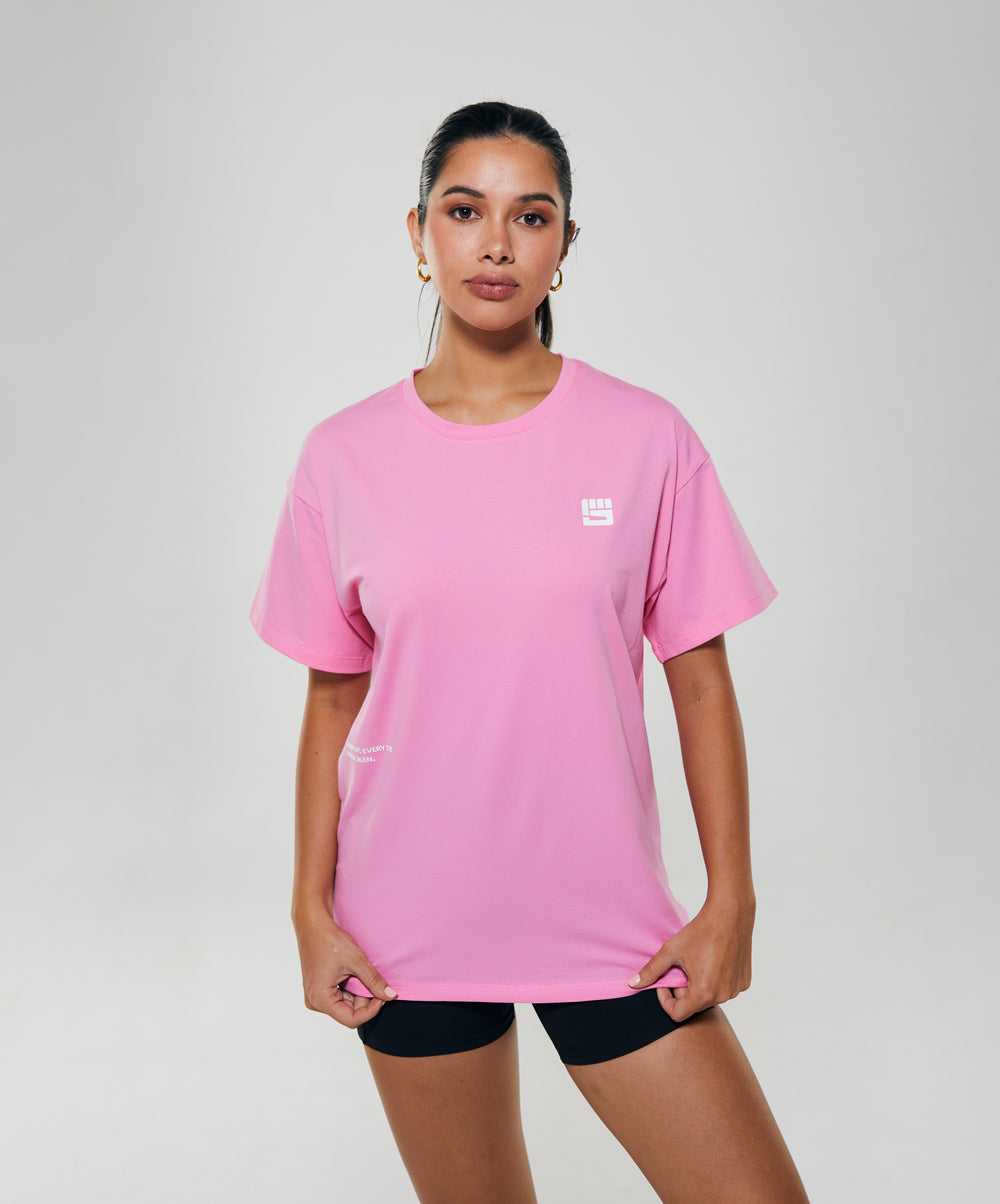 UNBROKEN Classic Tee in Pink