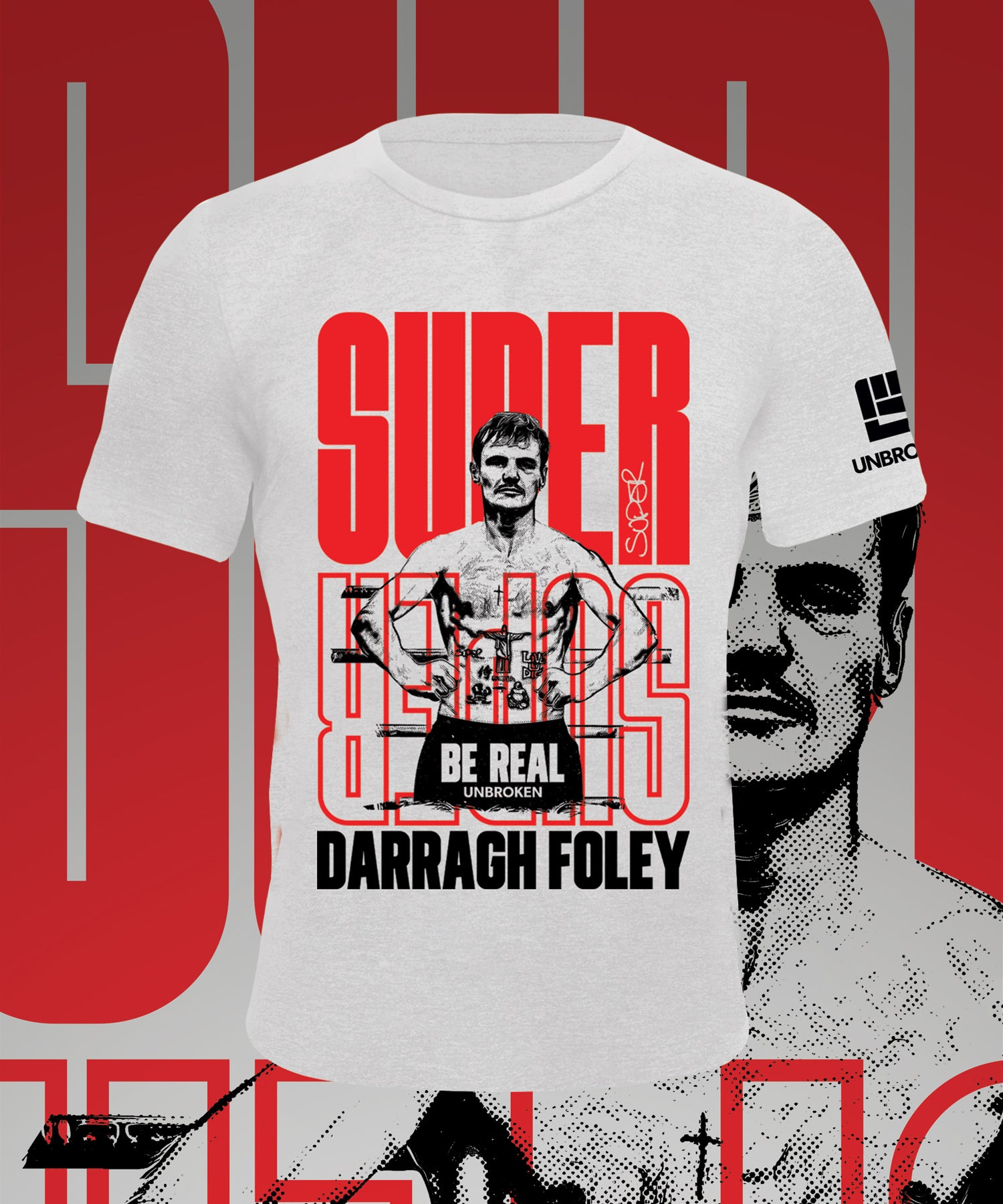 DARRAGH FOLEY Performance Tee in White