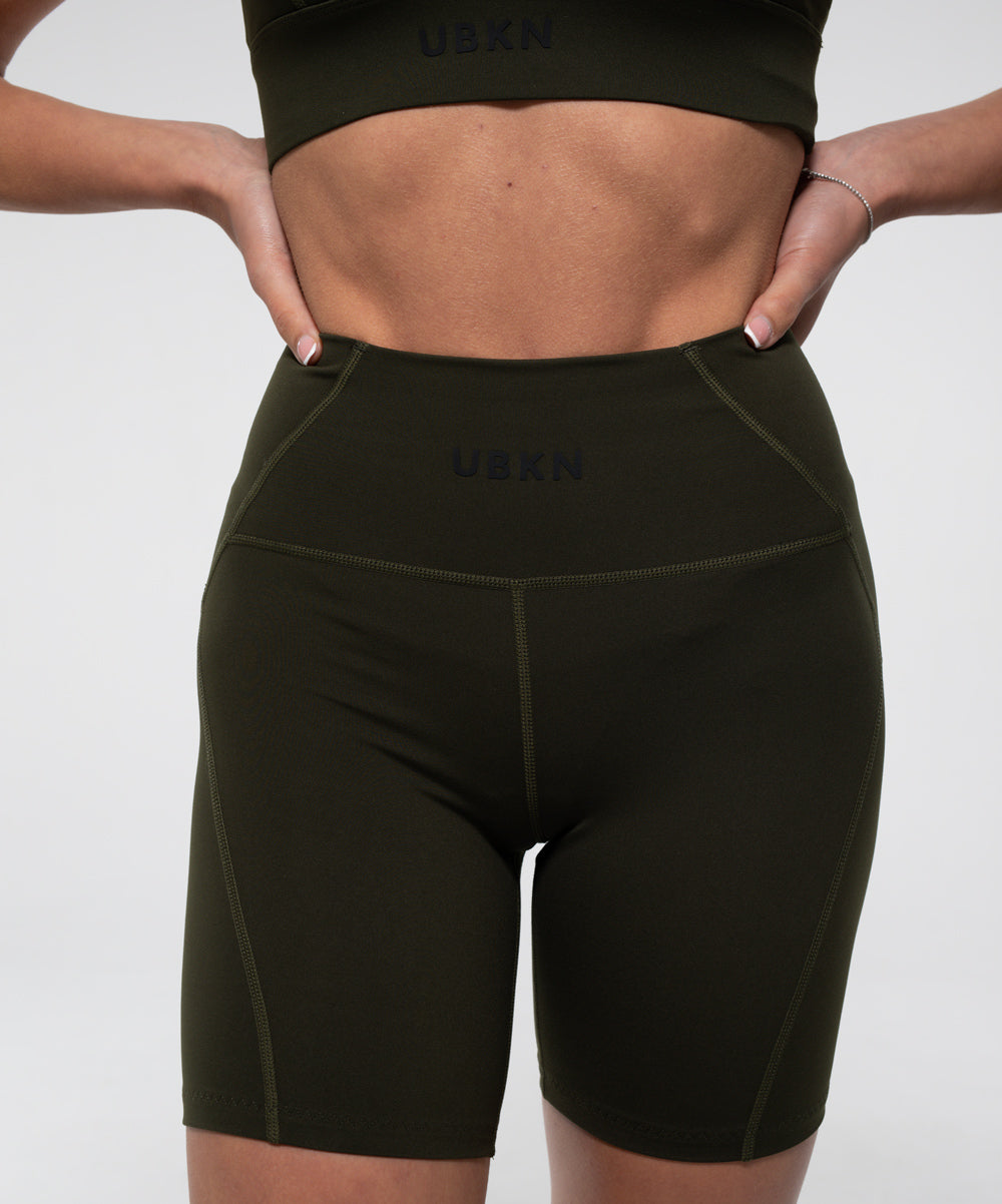 FIERCE 7" Bike Short in Olive