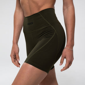 FIERCE 7" Bike Short in Olive