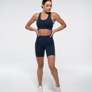 FIERCE 7" Bike Short in Steel Blue