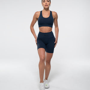 FIERCE 7" Bike Short in Steel Blue