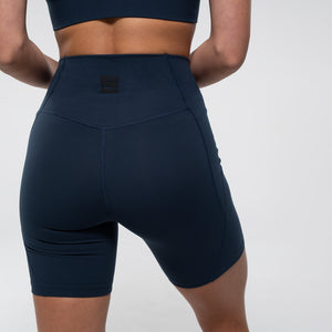 FIERCE 7" Bike Short in Steel Blue
