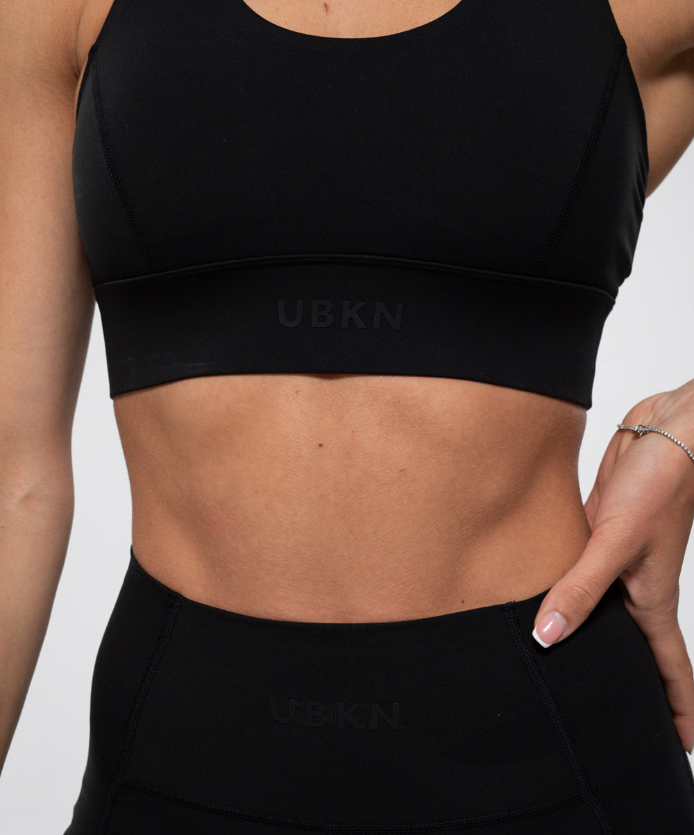 FIERCE Sports Bra in Black