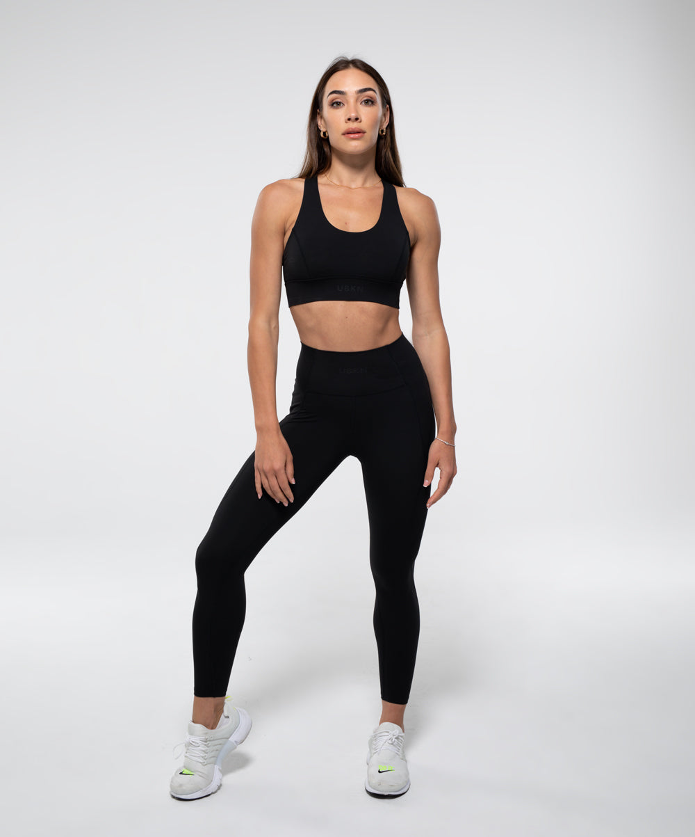 FIERCE Sports Bra in Black