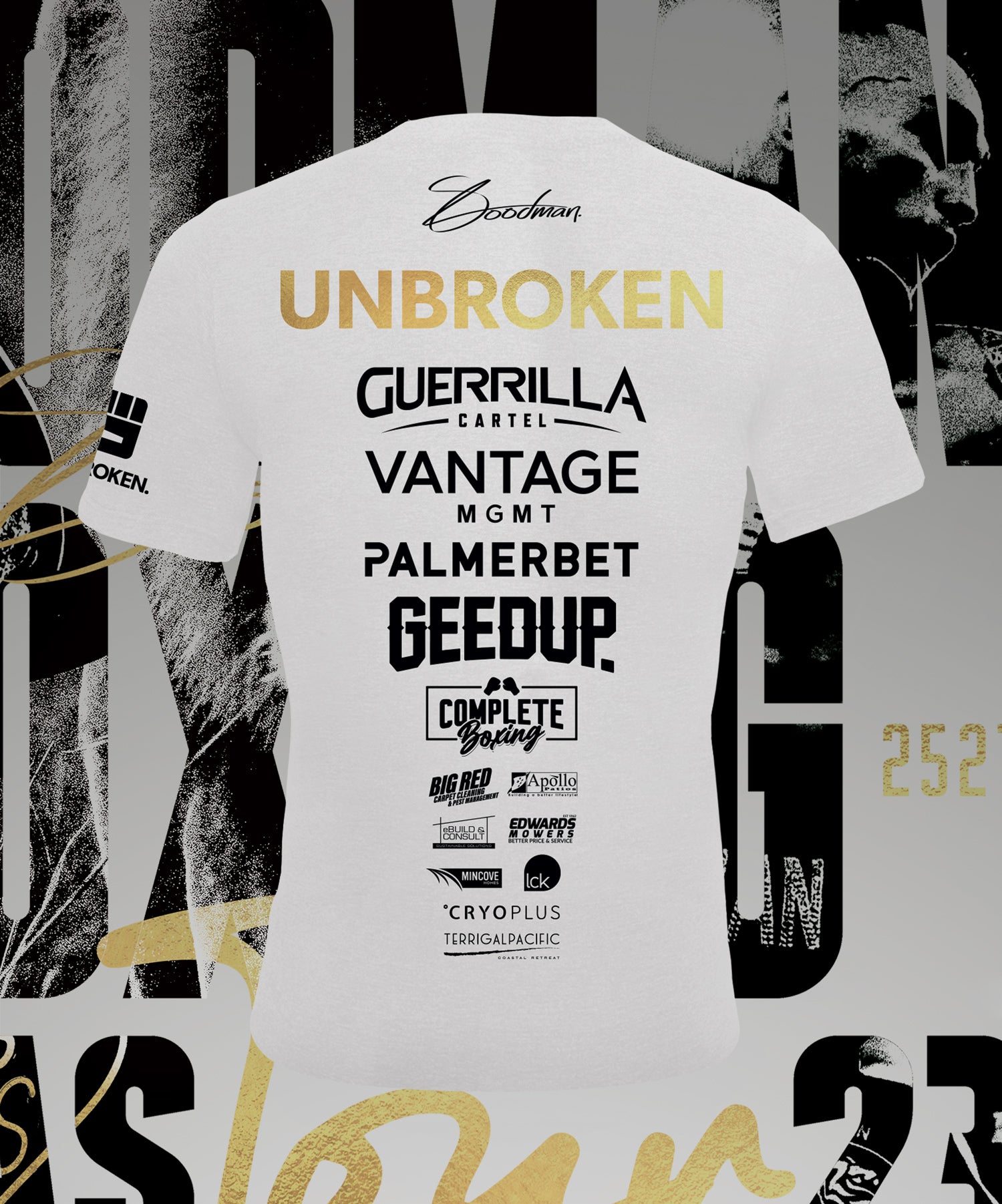 SAM GOODMAN Performance Tee in White