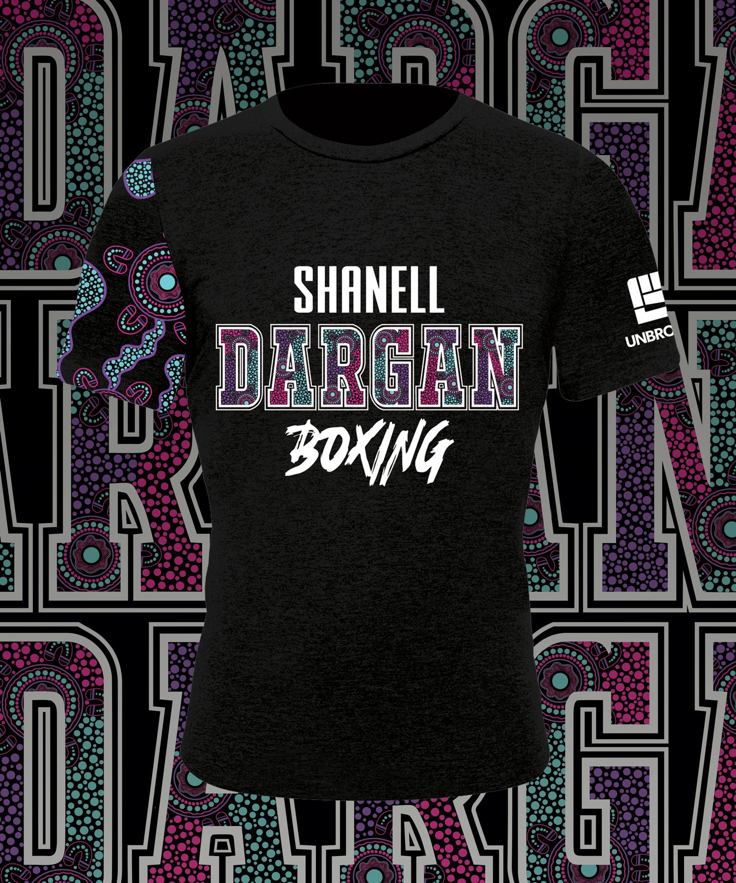 SHANELL DARGAN Performance Tee in Black