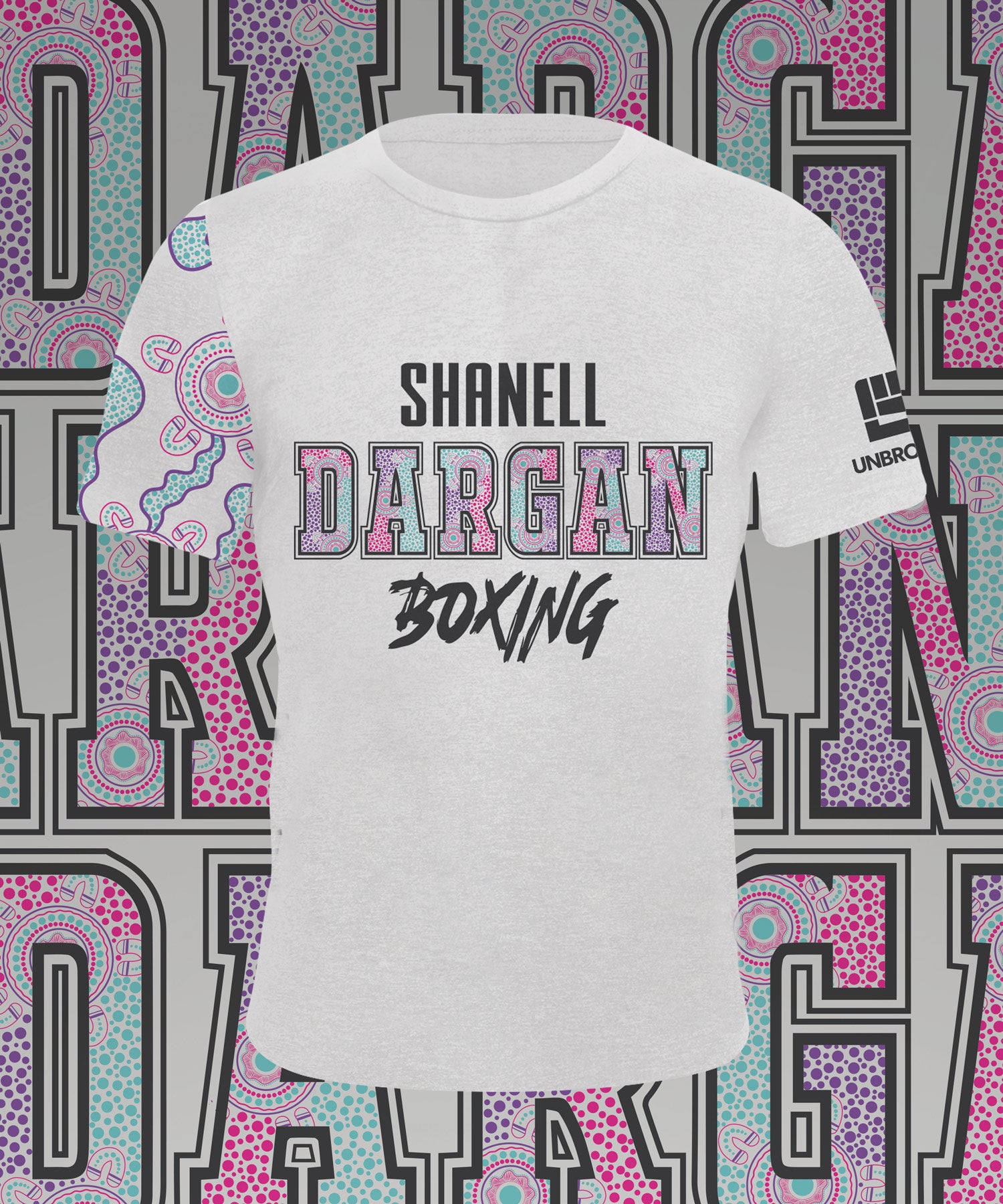 SHANELL DARGAN Performance Tee in White