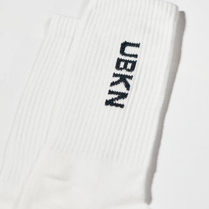 UBKN Crew Socks in White