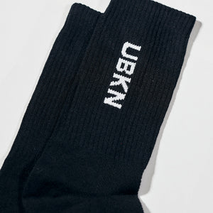 UBKN Crew Socks in Black