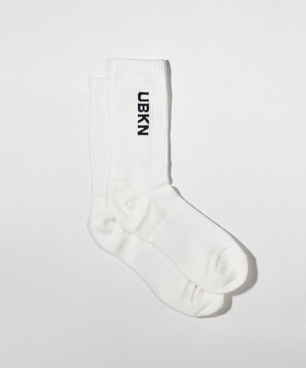 UBKN Crew Socks in White