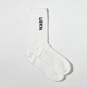 UBKN Crew Socks in White