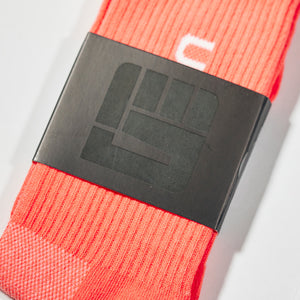 UBKN Crew Socks in Coral