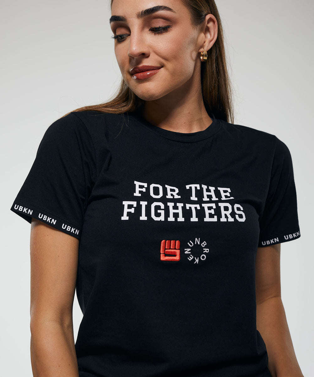 FIGHTERS Performance Tee in Black